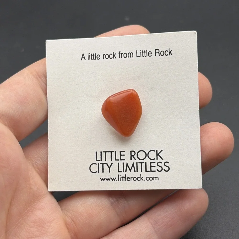 Little Rock Arkansas Little‎ Rock City Limitless Stone Lapel Hat Pin